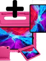 BTH BTH iPad Pro 2020 (11 inch) Kinderhoes - Met Screenprotector - Roze