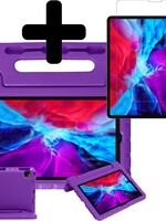 BTH BTH iPad Pro 2020 (11 inch) Kinderhoes - Met Screenprotector - Paars