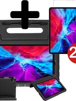 BTH BTH iPad Pro 2020 (11 inch) Kinderhoes - Met 2x Screenprotector - Zwart