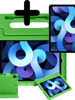 BTH BTH iPad Air 4 Kinderhoes - Met Screenprotector - Groen