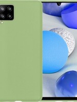 BTH BTH Samsung Galaxy A42 hoesje siliconen - Groen