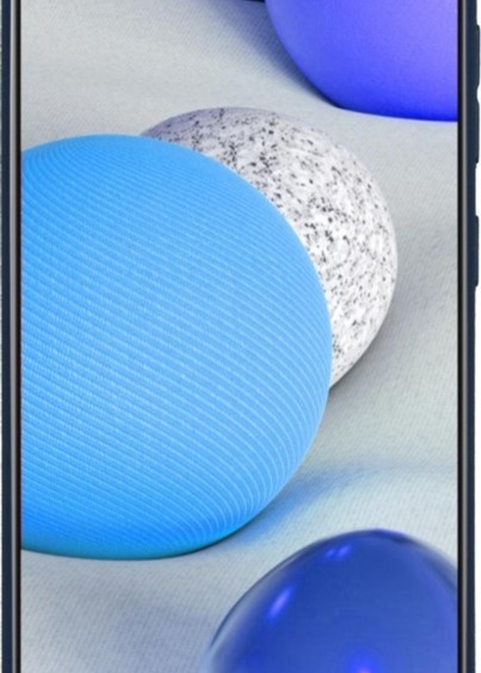 BTH Hoesje Geschikt voor Samsung A42 Hoesje Siliconen Case Hoes - Hoes Geschikt voor Samsung Galaxy A42 Hoes Cover Case - Donkerblauw - 2 PACK