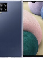 BTH BTH Samsung Galaxy A12 hoesje siliconen - Transparant