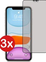 BTH BTH iPhone 11 Screenprotector Full Cover Privacy - 3 PACK