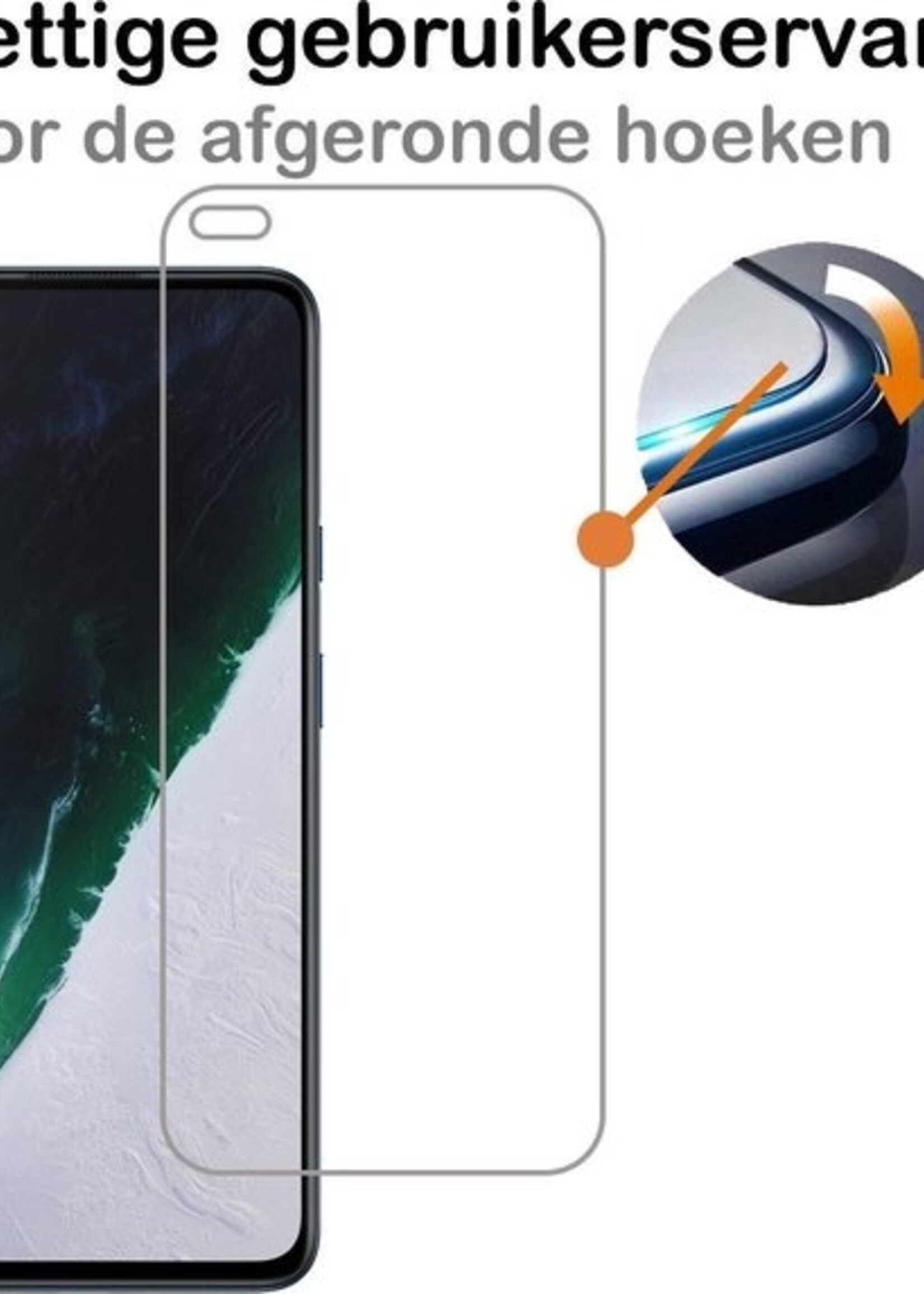 BTH Screenprotector Geschikt voor OnePlus Nord Screenprotector Glas Gehard Tempered Glass - Screenprotector Geschikt voor OnePlus Nord Screen Protector Screen Cover - 2 PACK