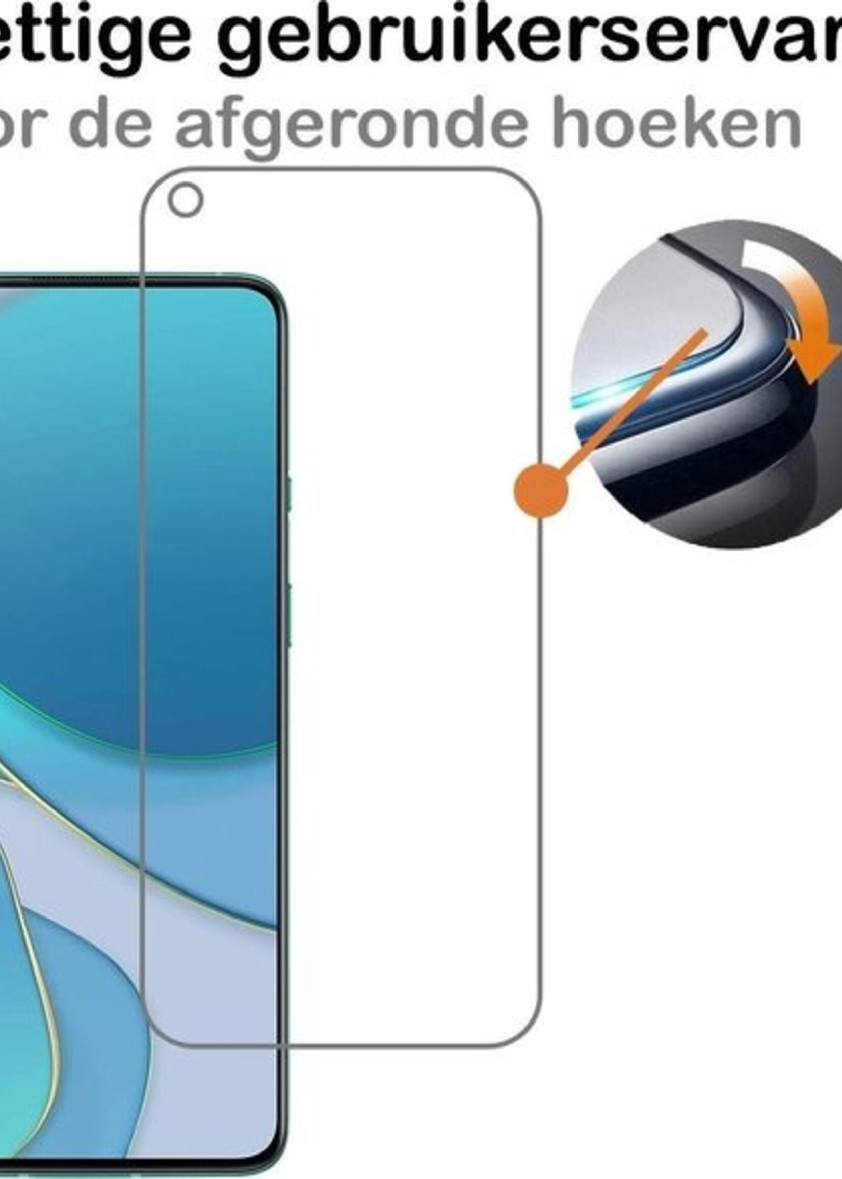 BTH Screenprotector Geschikt voor OnePlus 8T Screenprotector Glas Gehard Tempered Glass - Screenprotector Geschikt voor OnePlus 8T Screen Protector Screen Cover