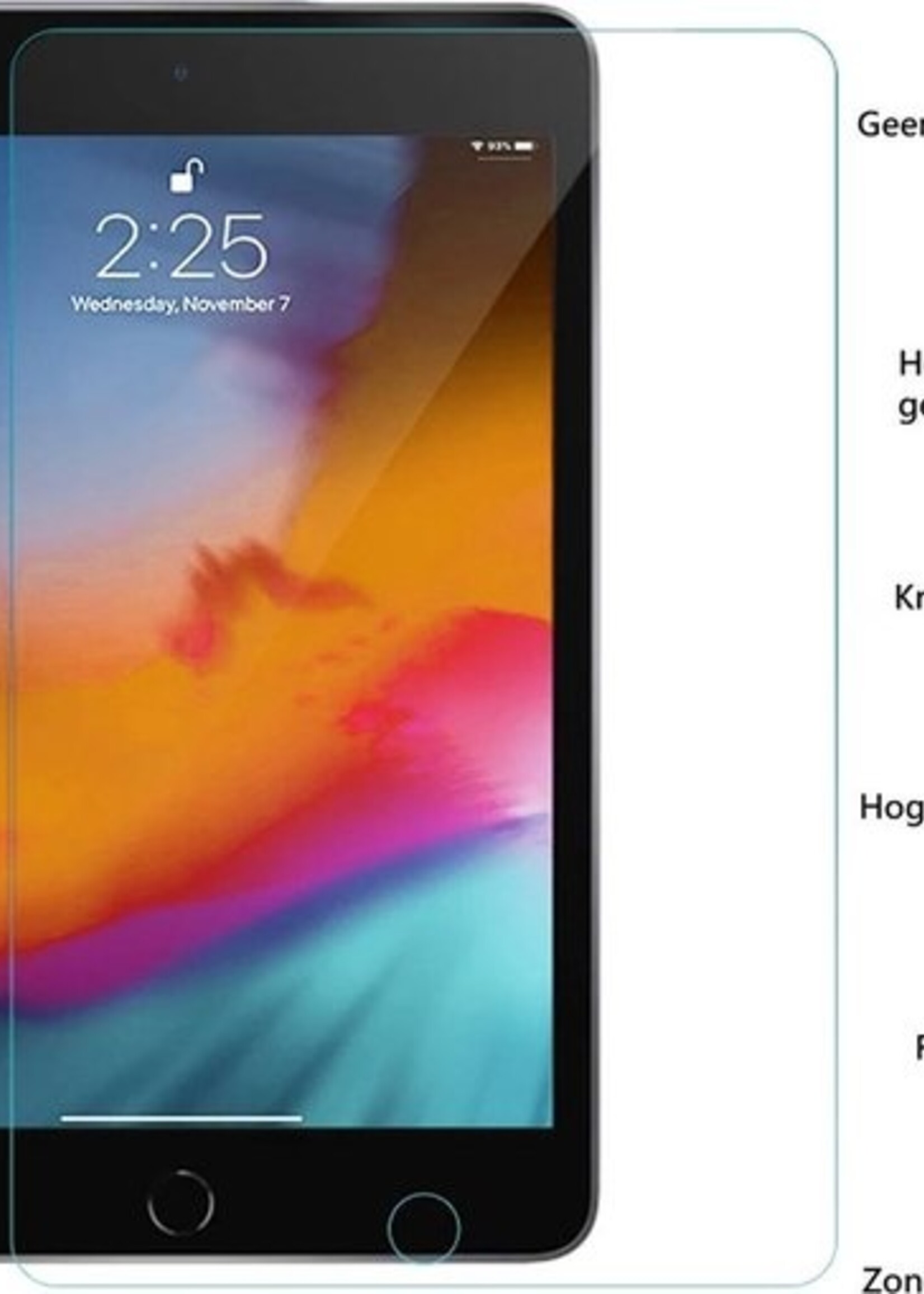 BTH Screenprotector Geschikt voor iPad Air 3 Screenprotector Tempered Glass Screen Protector Gehard Glas - Screenprotector Geschikt voor iPad Air 3 Screenprotector Glas - 3 PACK