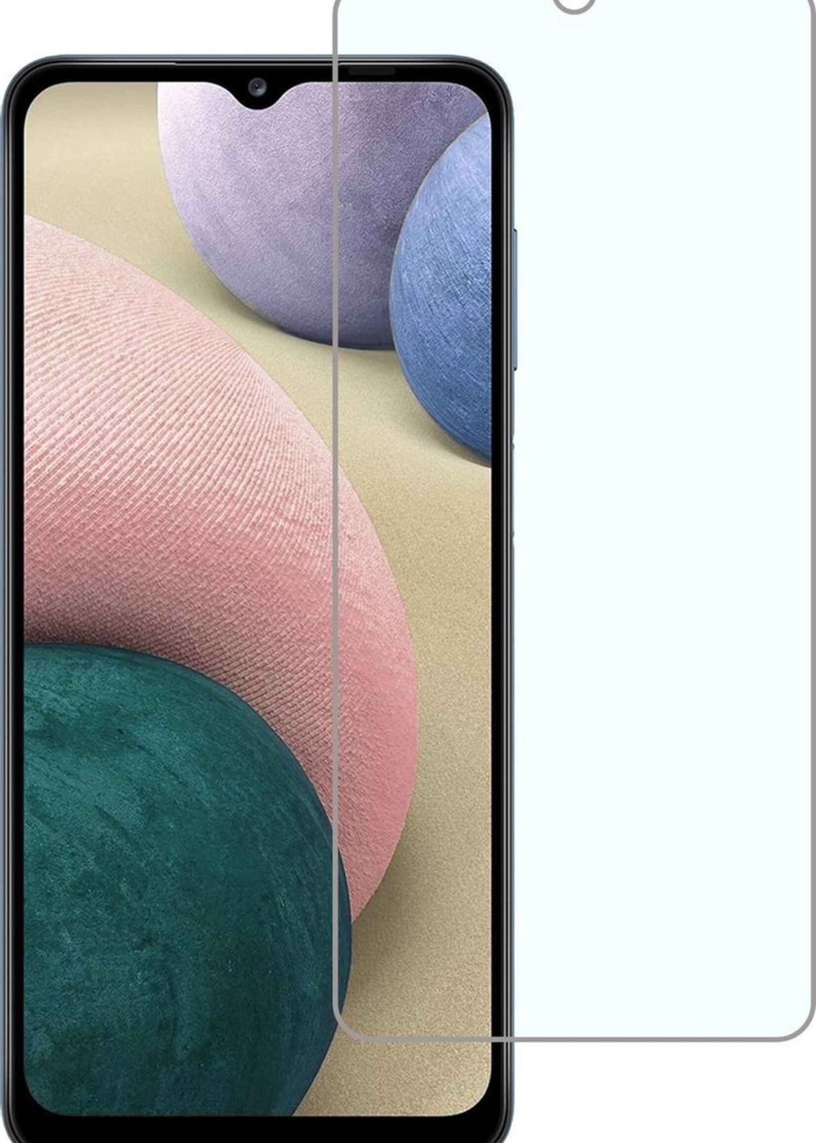 BTH Screenprotector Geschikt voor Samsung A12 Screenprotector Glas Gehard Tempered Glass - Screenprotector Geschikt voor Samsung Galaxy A12 Screen Protector Screen Cover