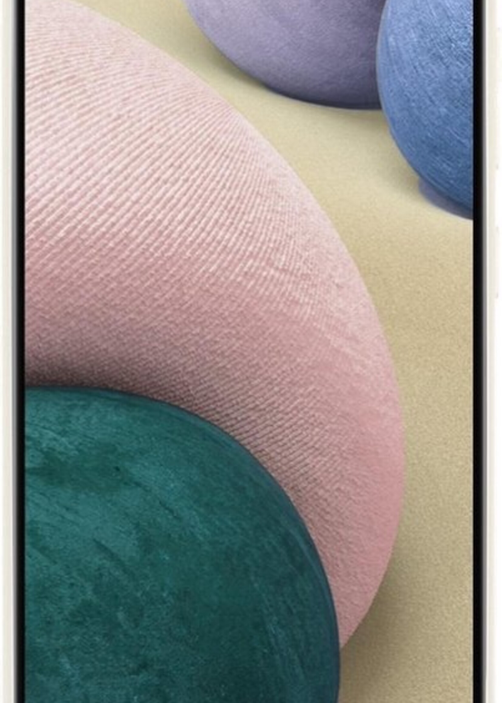 BTH Hoesje Geschikt voor Samsung A12 Hoesje Siliconen Case Hoes Met 2x Screenprotector - Hoes Geschikt voor Samsung Galaxy A12 Hoes Cover Case - Wit