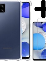BTH BTH Samsung Galaxy A42 hoesje shock proof Met screenprotector