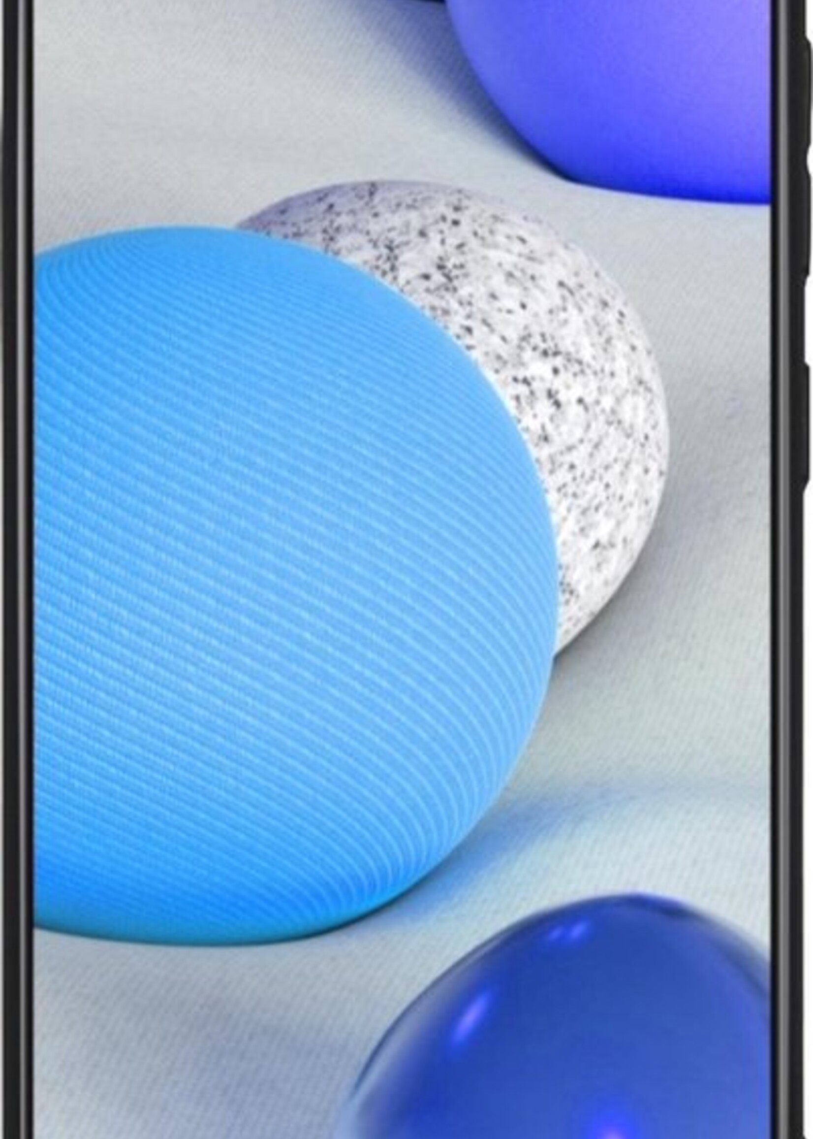 BTH Hoesje Geschikt voor Samsung A42 Hoesje Siliconen Case Hoes Met 2x Screenprotector - Hoes Geschikt voor Samsung Galaxy A42 Hoes Cover Case - Zwart