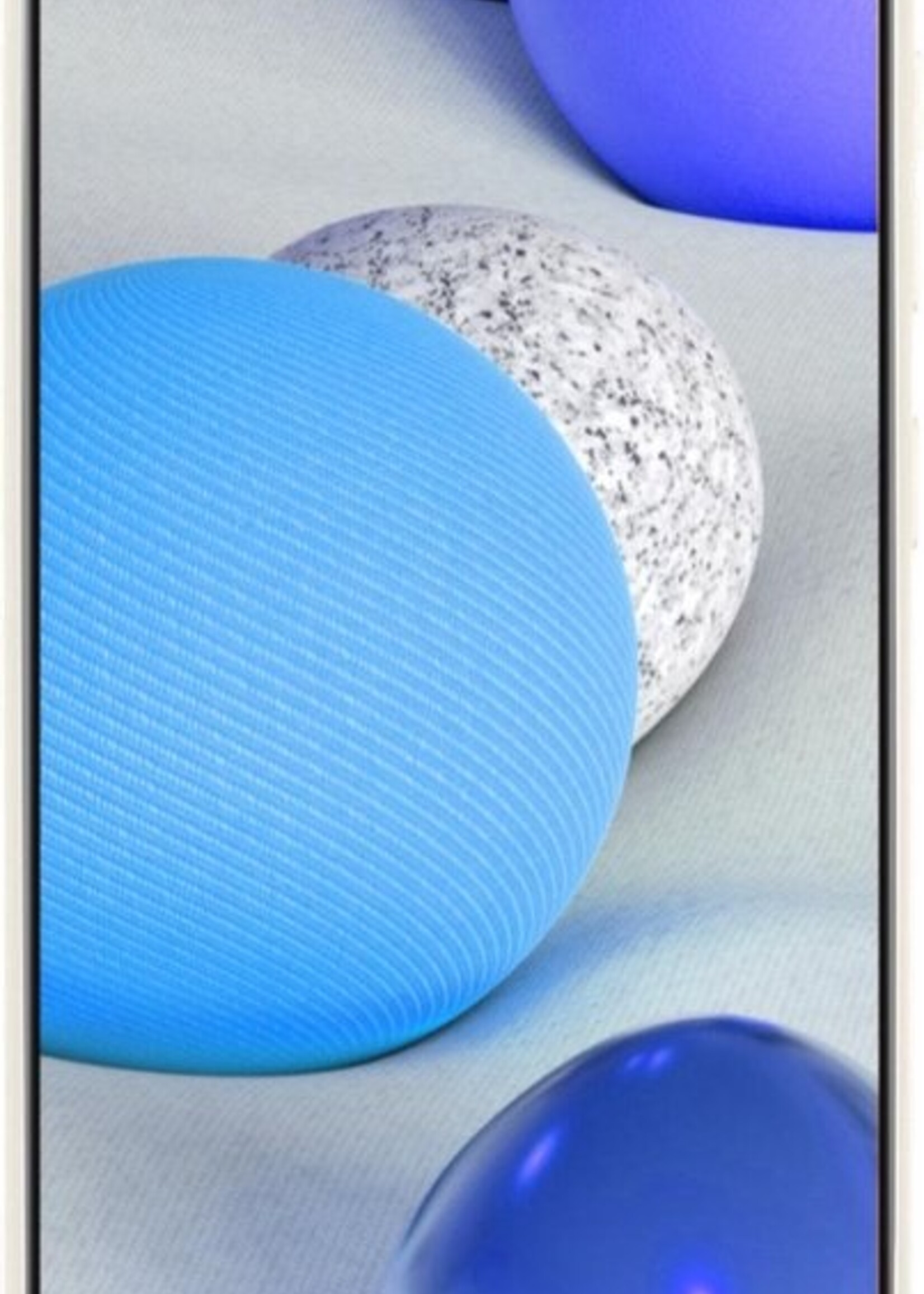 BTH Hoesje Geschikt voor Samsung A42 Hoesje Siliconen Case Hoes Met 2x Screenprotector - Hoes Geschikt voor Samsung Galaxy A42 Hoes Cover Case - Wit
