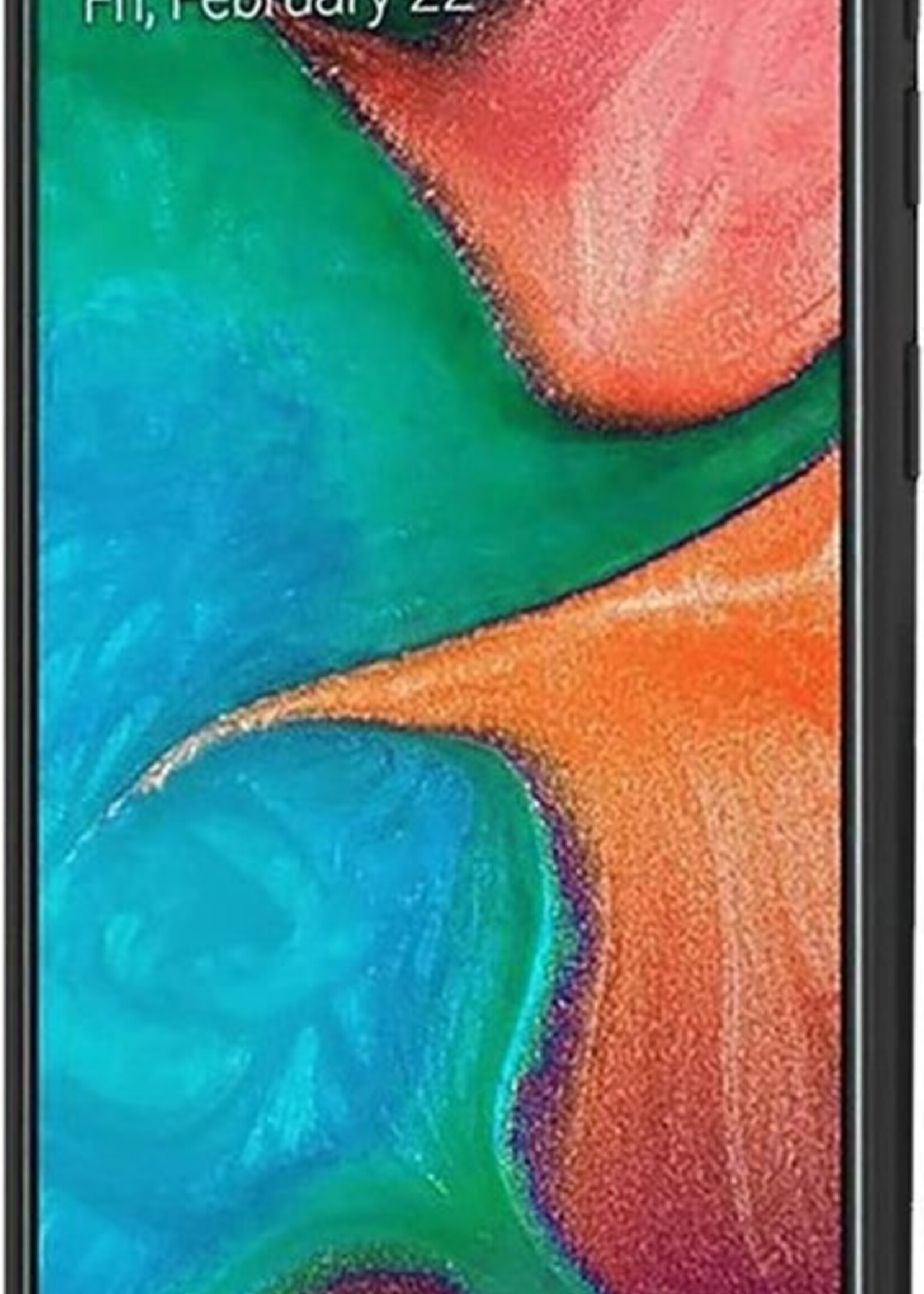 BTH Hoesje Geschikt voor Samsung A20e Hoesje Siliconen Case Hoes - Hoes Geschikt voor Samsung Galaxy A20e Hoes Cover Case - Zwart - 2 PACK