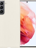 BTH BTH Samsung Galaxy S21 Plus hoesje siliconen - Wit