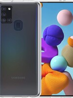 BTH BTH Samsung Galaxy A21s hoesje siliconen - Transparant