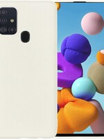 BTH BTH Samsung Galaxy A21s hoesje siliconen - Wit