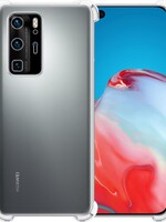 BTH BTH Huawei P40 Pro hoesje shockproof siliconen - Transparant