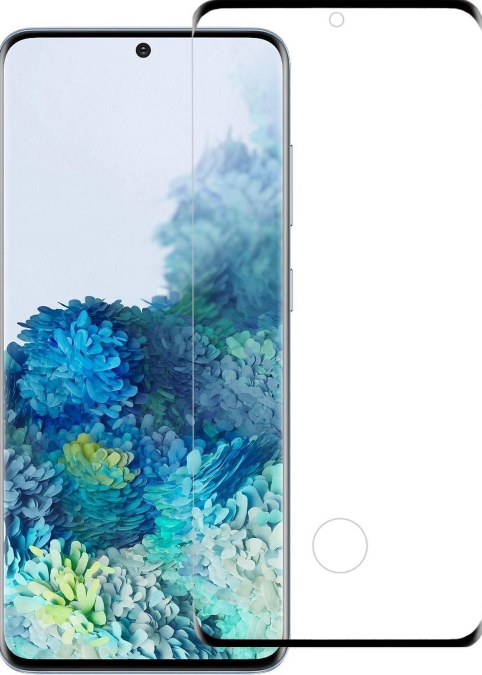BTH Screenprotector Geschikt voor Samsung S20 Ultra Screenprotector Glas Gehard Tempered Glass Full Cover - Screenprotector Geschikt voor Samsung Galaxy S20 Ultra Screen Protector Screen Cover