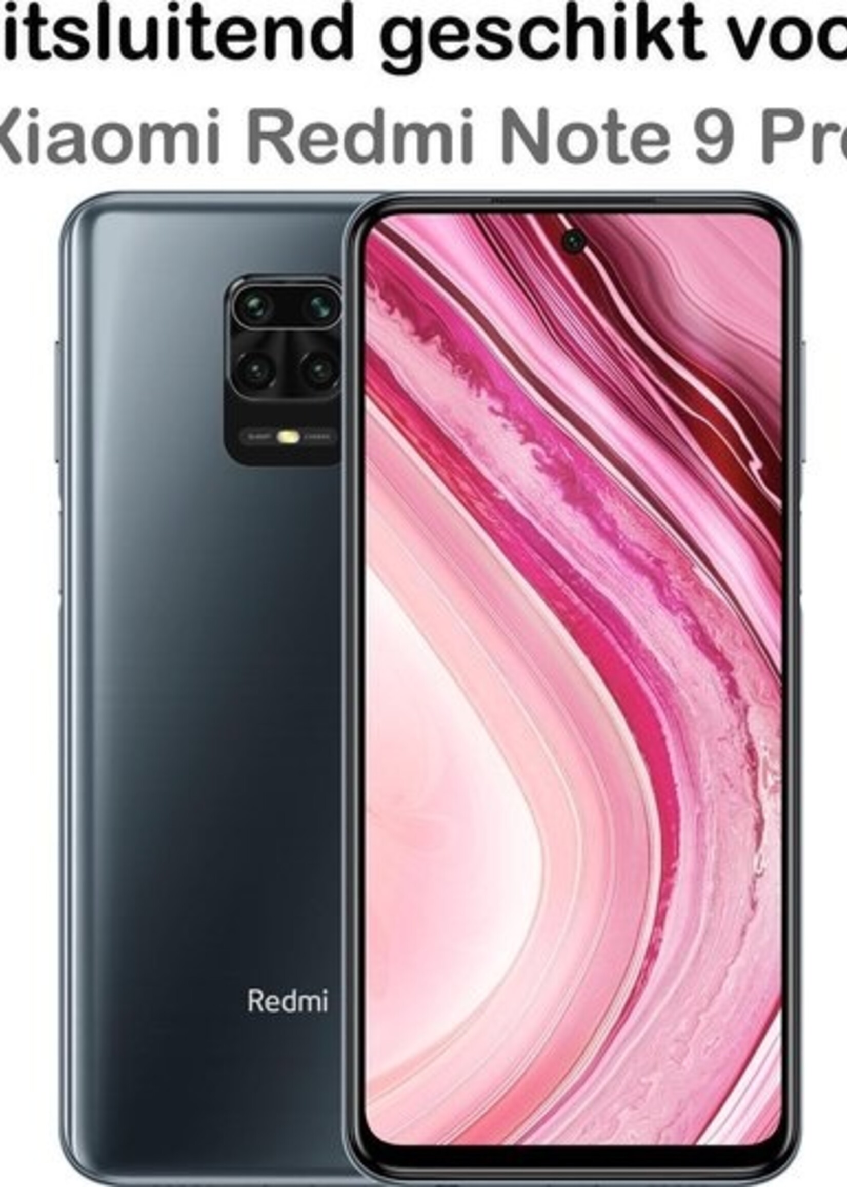BTH Screenprotector Geschikt voor Xiaomi Redmi Note 9 Pro Screenprotector Glas Gehard Tempered Glass - Screenprotector Geschikt voor Xiaomi Redmi Note 9 Pro Screen Protector Screen Cover