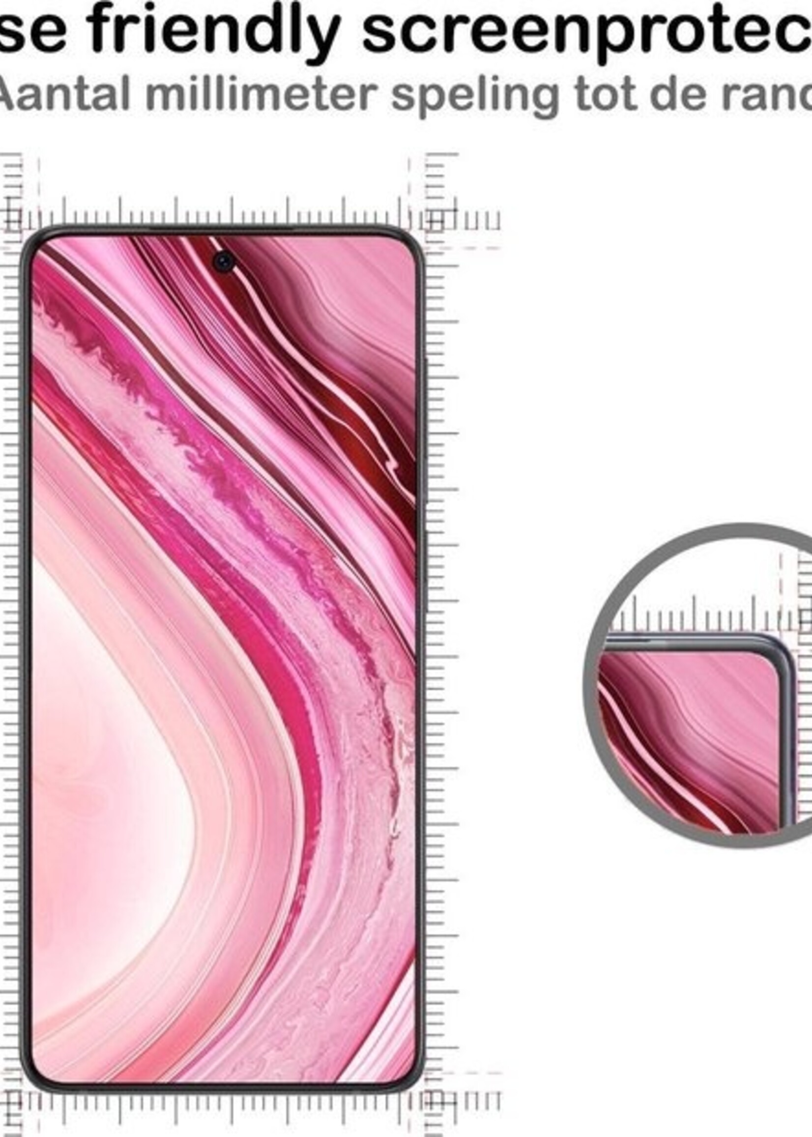 BTH Screenprotector Geschikt voor Xiaomi Redmi Note 9 Pro Screenprotector Glas Gehard Tempered Glass - Screenprotector Geschikt voor Xiaomi Redmi Note 9 Pro Screen Protector Screen Cover - 2 PACK
