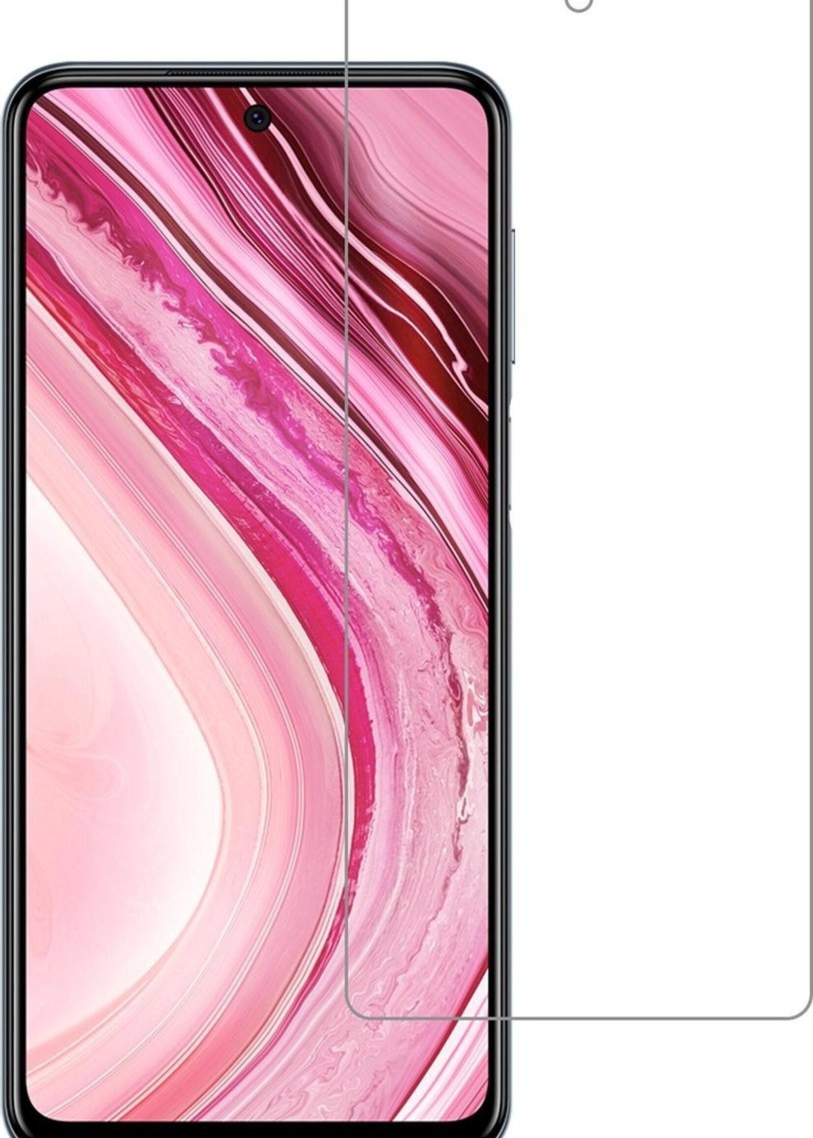 BTH Screenprotector Geschikt voor Xiaomi Redmi Note 9 Pro Screenprotector Glas Gehard Tempered Glass - Screenprotector Geschikt voor Xiaomi Redmi Note 9 Pro Screen Protector Screen Cover