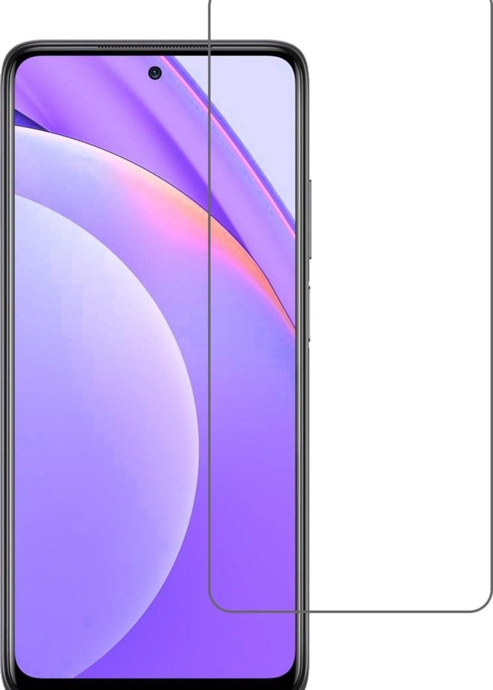 BTH Screenprotector Geschikt voor Xiaomi Mi 10T Lite Screenprotector Glas Gehard Tempered Glass - Screenprotector Geschikt voor Xiaomi Mi 10T Lite Screen Protector Screen Cover
