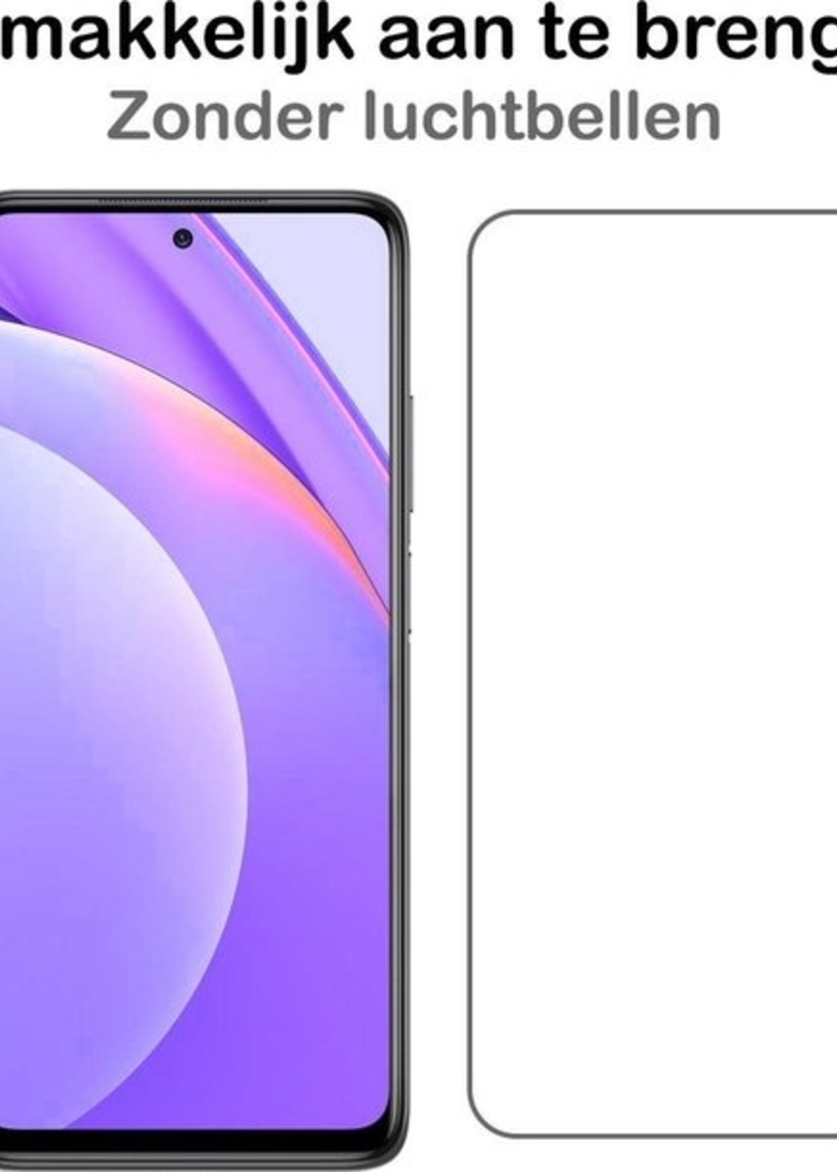 BTH Screenprotector Geschikt voor Xiaomi Mi 10T Lite Screenprotector Glas Gehard Tempered Glass - Screenprotector Geschikt voor Xiaomi Mi 10T Lite Screen Protector Screen Cover - 3 PACK