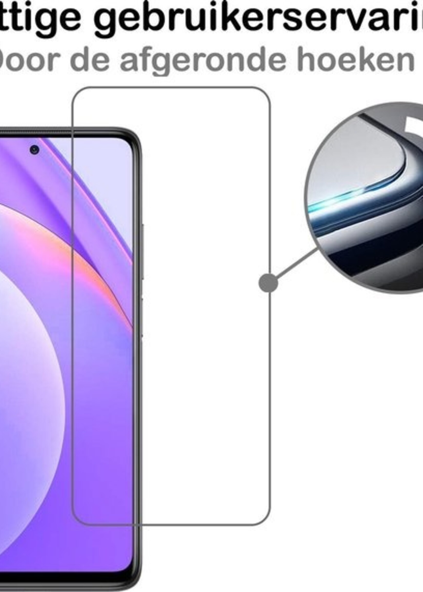 BTH Screenprotector Geschikt voor Xiaomi Mi 10T Lite Screenprotector Glas Gehard Tempered Glass - Screenprotector Geschikt voor Xiaomi Mi 10T Lite Screen Protector Screen Cover - 3 PACK