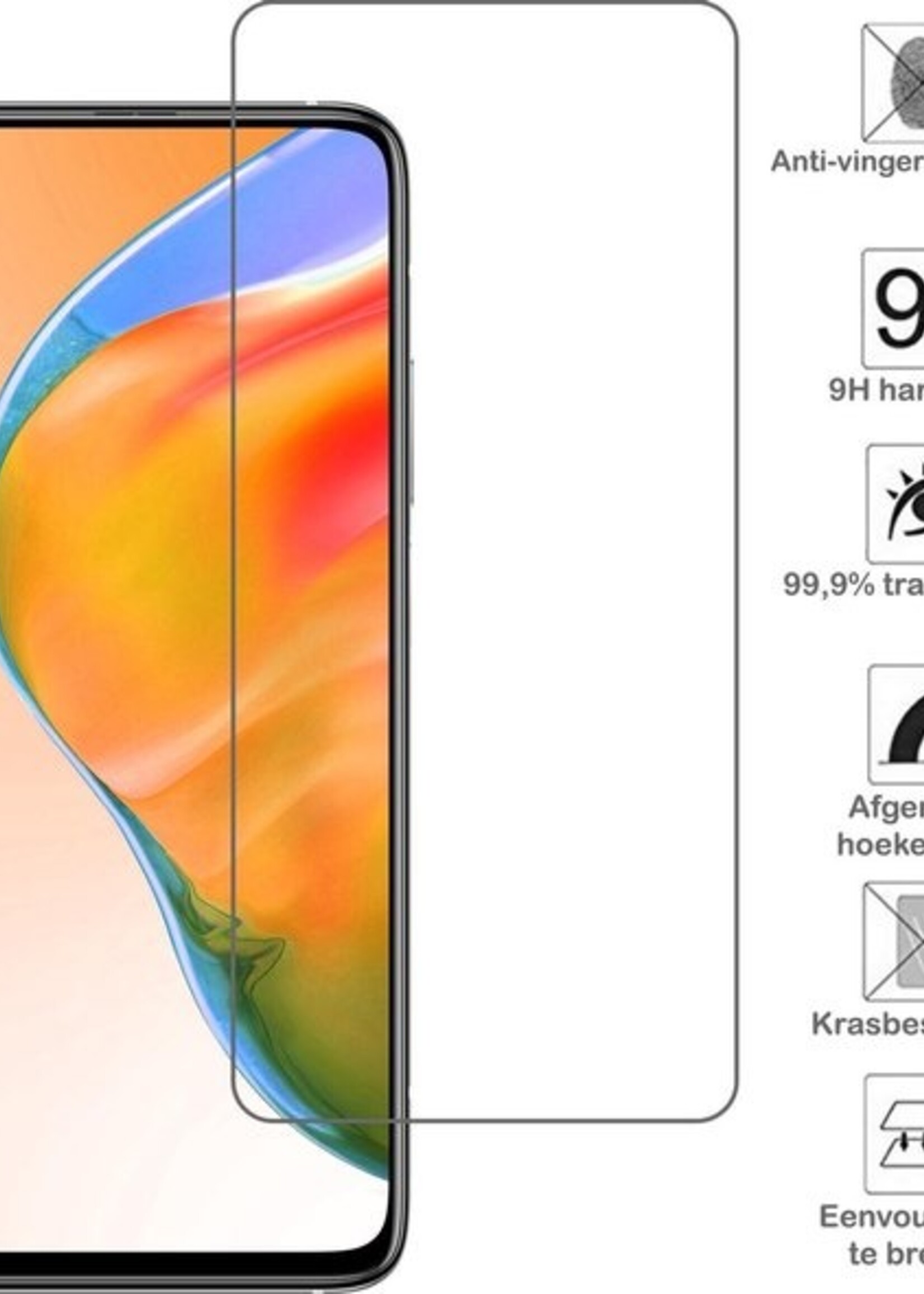 BTH Screenprotector Geschikt voor Xiaomi Mi 10T Lite/Pro Screenprotector Glas Gehard Tempered Glass - Screenprotector Geschikt voor Xiaomi Mi 10T Lite/Pro Screen Protector Screen Cover - 2 PACK