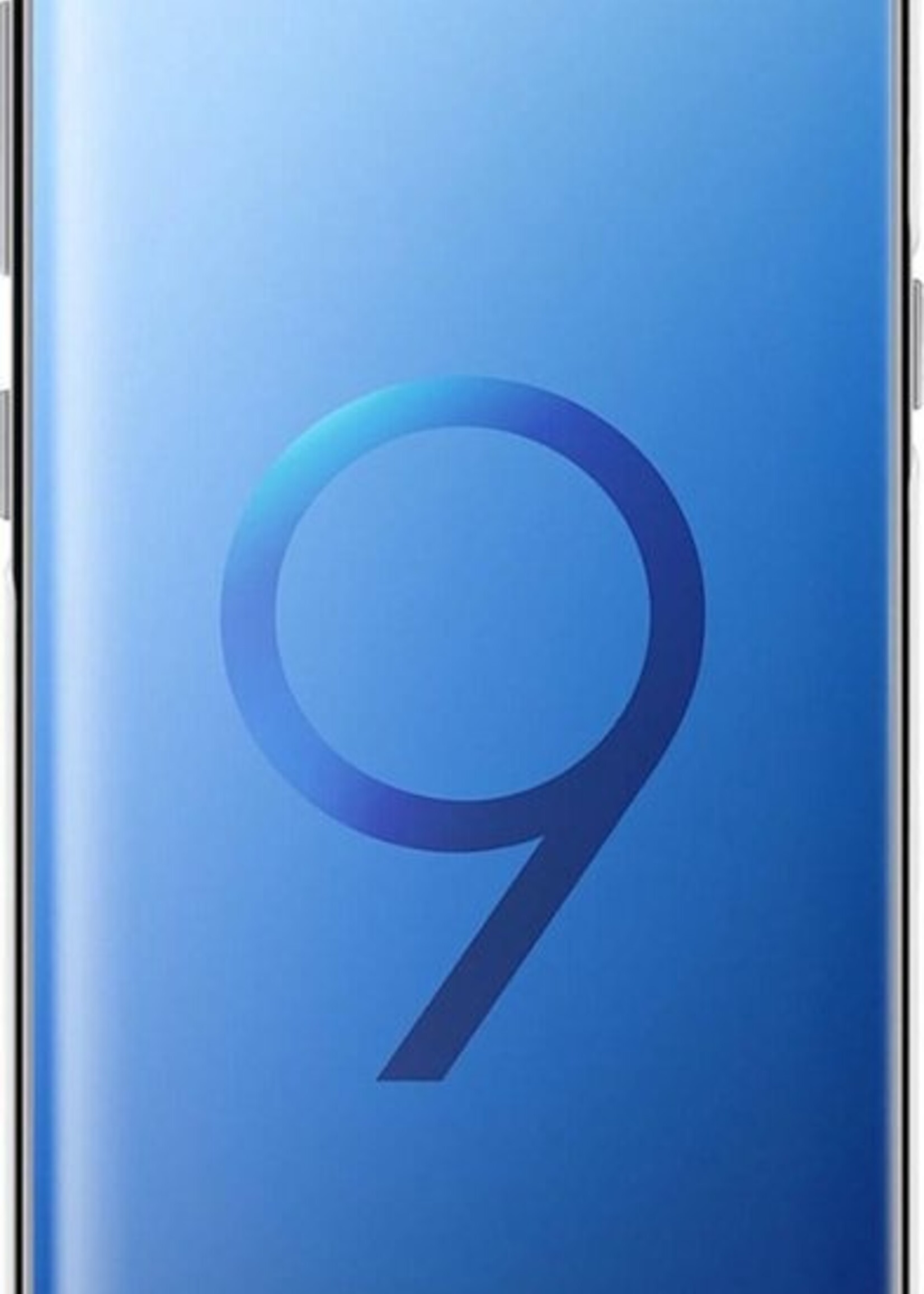 BTH Hoesje Geschikt voor Samsung S9 Hoesje Siliconen Case Hoes - Hoes Geschikt voor Samsung Galaxy S9 Hoes Cover Case - Transparant