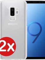 BTH BTH 2 PACK - Samsung Galaxy S9 Plus hoesje siliconen - Transparant