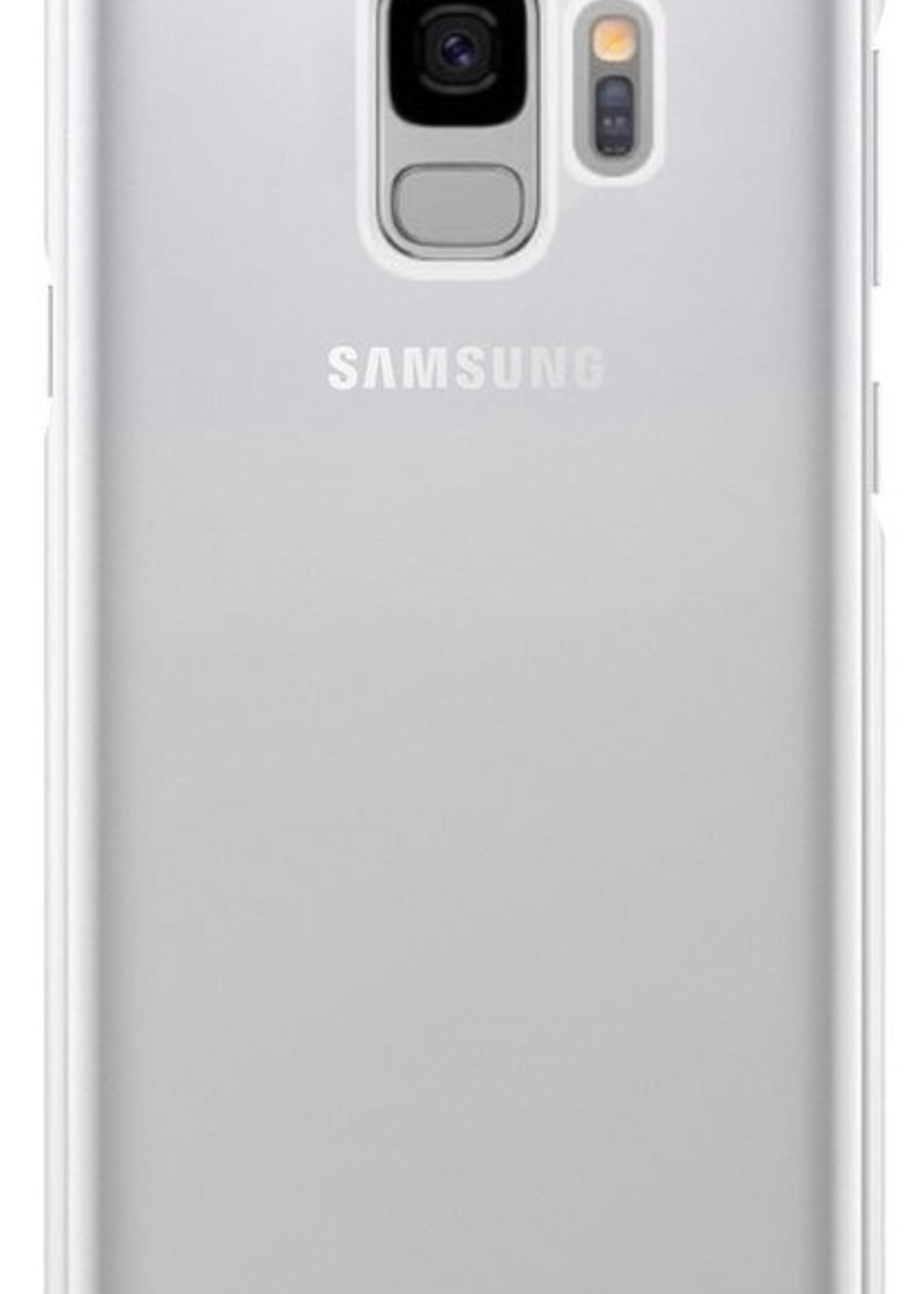 BTH Hoesje Geschikt voor Samsung S9 Hoesje Siliconen Shock Proof Case Hoes - Hoes Geschikt voor Samsung Galaxy S9 Hoes Cover Case Shockproof - Transparant