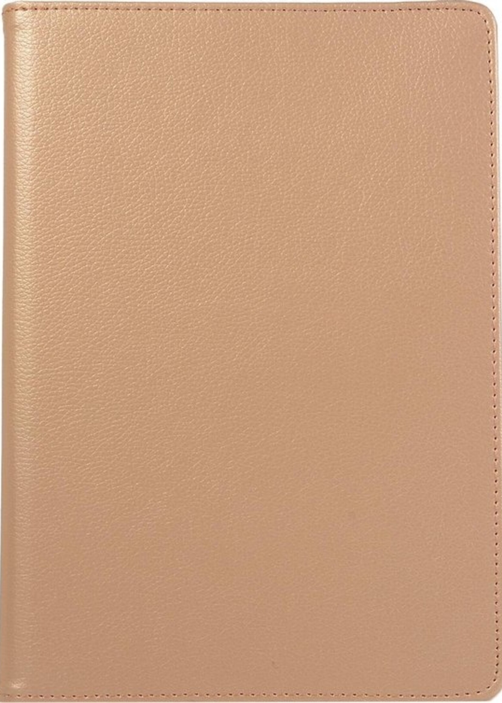 BTH Hoes Geschikt voor iPad 10.2 2019/2020 Hoes Case 360 Draaibare Hoes Cover - Hoesje Geschikt voor iPad 7/8 Hoesje Draaibaar - Goud