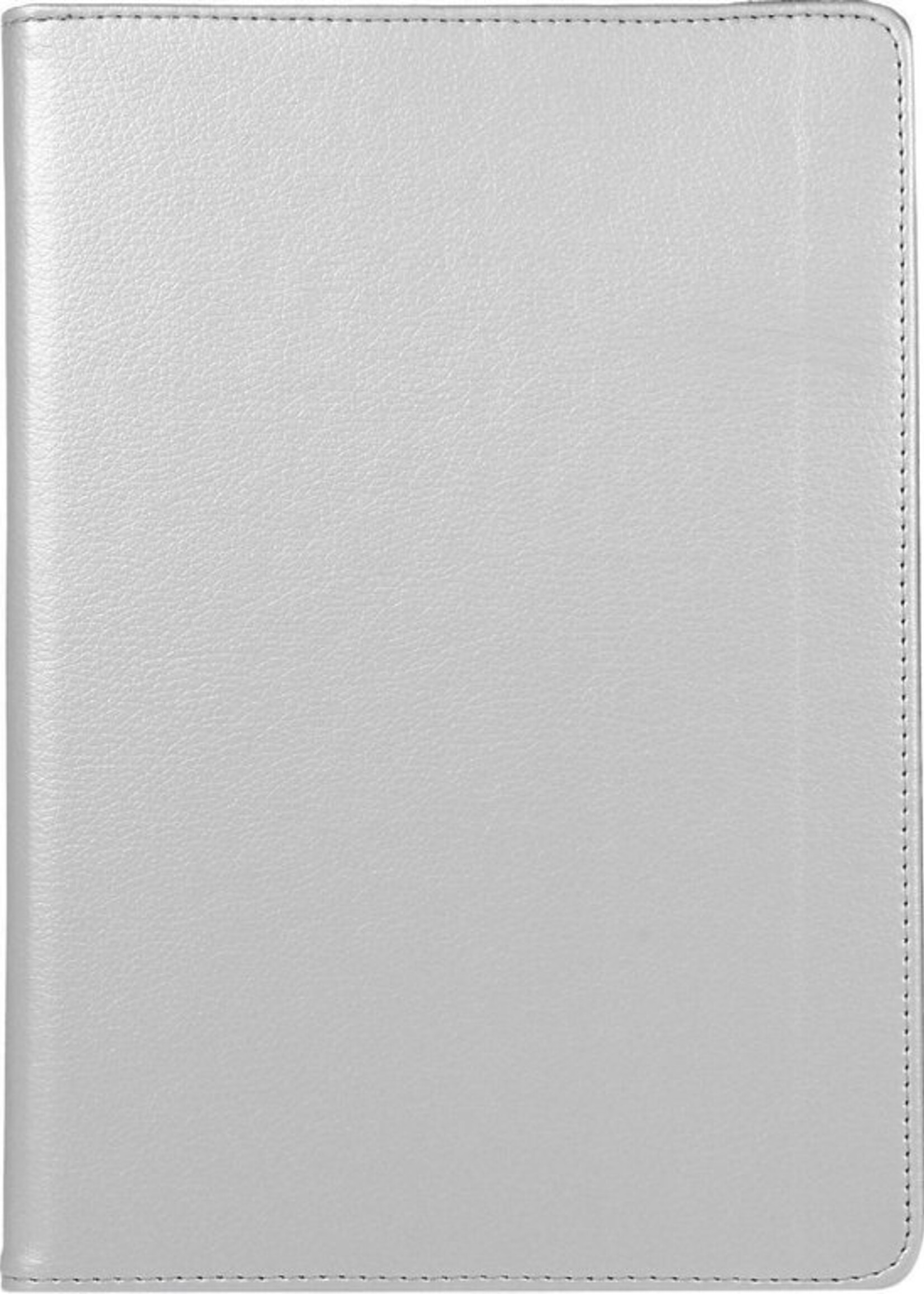BTH Hoes Geschikt voor iPad 10.2 2019/2020 Hoes Case 360 Draaibare Hoes Cover - Hoesje Geschikt voor iPad 7/8 Hoesje Draaibaar - Zilver