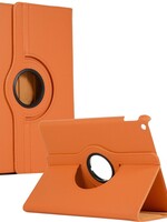BTH BTH iPad 10.2 2019/2020 Hoes Draaibaar Hoesje 360 Graden Cover Case - Oranje