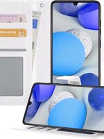 BTH BTH Samsung Galaxy A42 Hoesje Bookcase - Wit