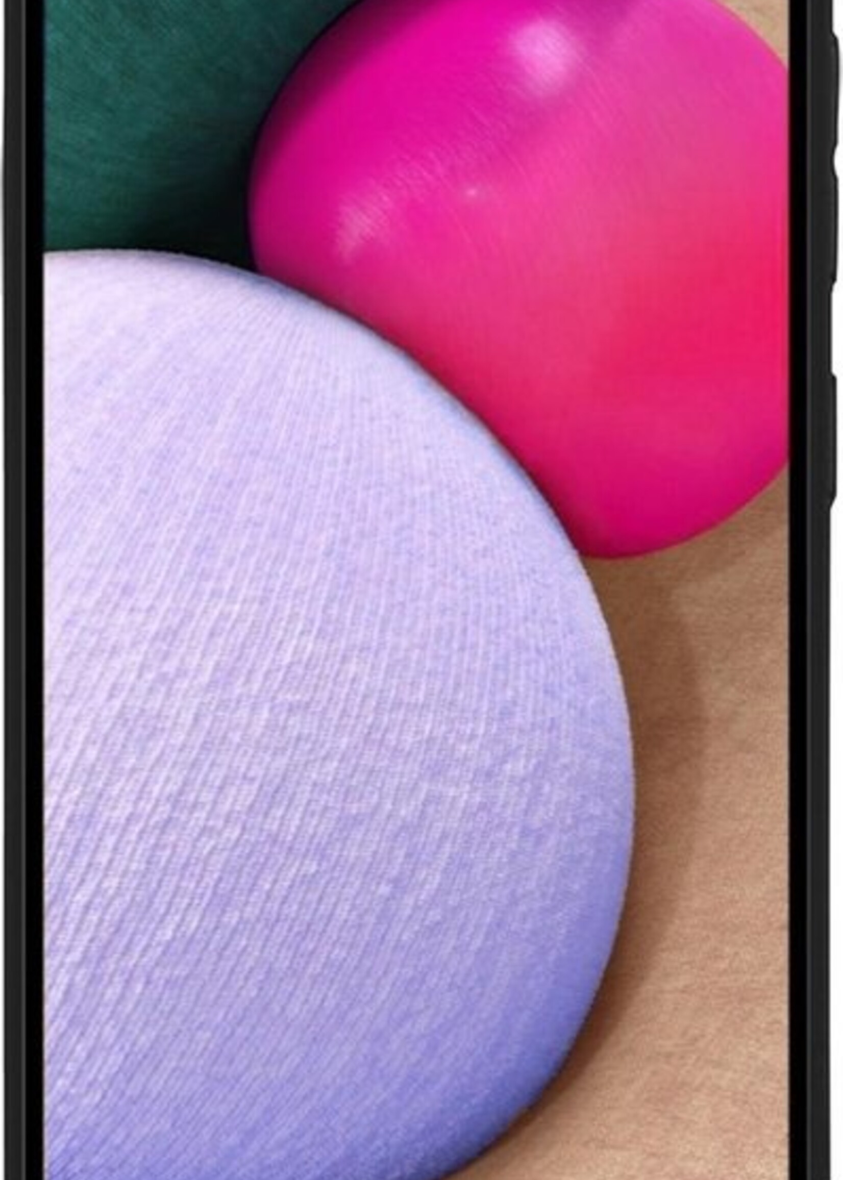 BTH Hoesje Geschikt voor Samsung A02s Hoesje Siliconen Case Hoes - Hoes Geschikt voor Samsung Galaxy A02s Hoes Cover Case - Zwart