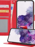 BTH BTH Samsung Galaxy S20 Plus Hoesje Bookcase - Rood
