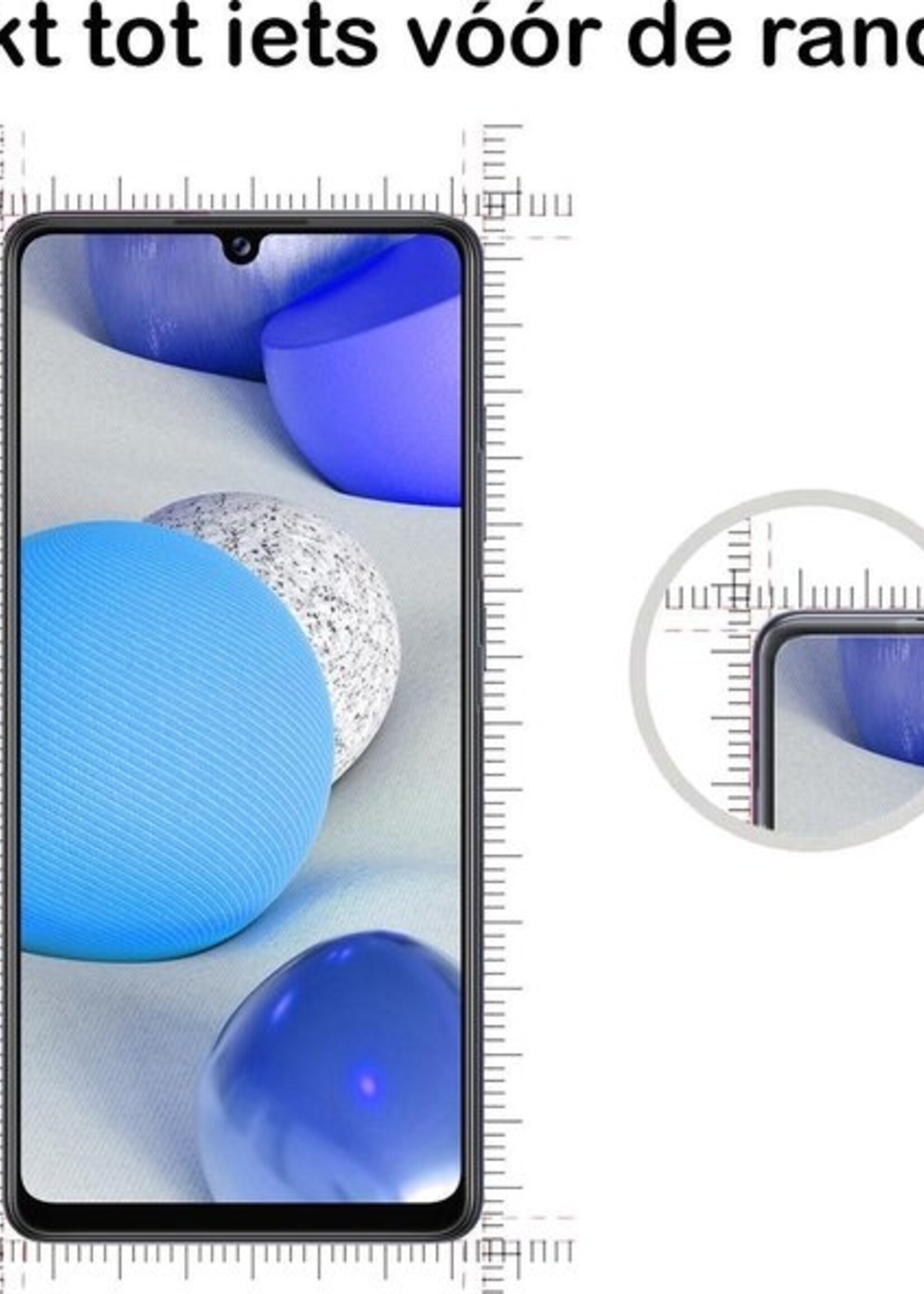 BTH Hoesje Geschikt voor Samsung A42 Hoesje Book Case Hoes Portemonnee Cover Walletcase Met Screenprotector - Hoes Geschikt voor Samsung Galaxy A42 Hoes Bookcase Hoesje - Turquoise