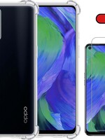 BTH BTH Oppo A54 4G hoesje shock proof Met screenprotector