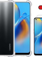 BTH BTH Oppo A74 5G hoesje shock proof Met screenprotector
