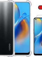 BTH BTH Oppo A74 5G hoesje shock proof Met 2x screenprotector