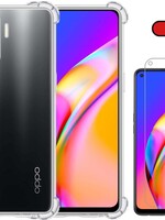 BTH BTH Oppo A94 4G hoesje shock proof Met screenprotector