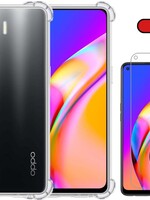 BTH BTH Oppo A94 4G hoesje shock proof Met 2x screenprotector