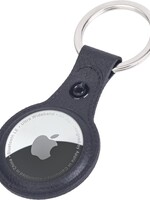BTH BTH AirTag Hoesje Leer - Zwart