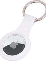 BTH BTH AirTag Hoesje Leer - Wit