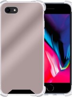 BTH BTH iPhone 8 Spiegel hoesje - Rose Goud