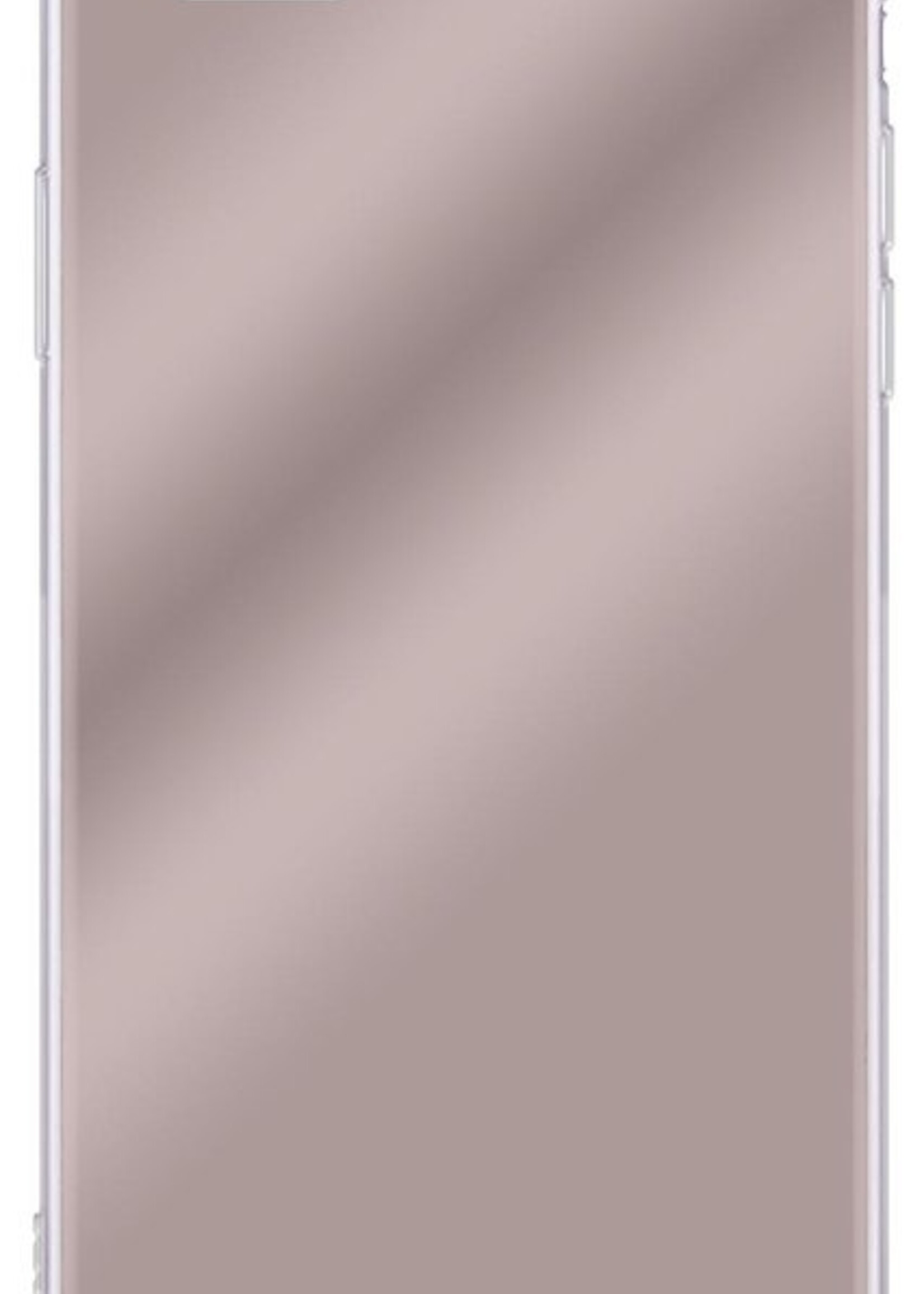 BTH Hoesje Geschikt voor iPhone 7 Hoesje Siliconen Shock Proof Case Hoes Met Screenprotector - Hoes Geschikt voor iPhone 7 Hoes Cover Case Shockproof - Rosé goud