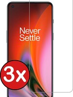 BTH BTH OnePlus Nord 2 Screenprotector - 3 PACK