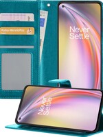 BTH BTH OnePlus Nord CE Hoesje Bookcase - Turquoise